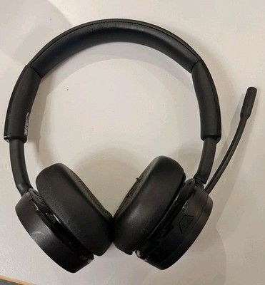 Dell Pro Headset WL5022 On-Ear kabellos, Bluetooth, USB, Schwarz wie Jabra