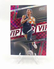 2026 Panini Prizm VIP A'ja Wilson #AW Las Vegas Aces Serial #01/25 WNBA