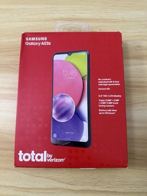 Samsung Galaxy A03s 32GB Black (Total By Verizon/TracFone Locked) Smartphone