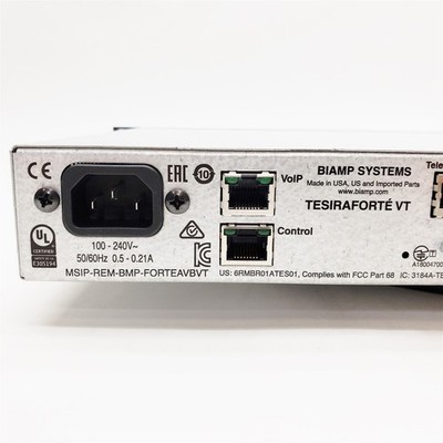 BIAMP TesiraFORTÉ VT 912.0449.900
