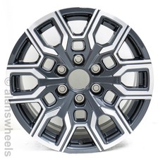 1 Single Chevy Colorado 18” Factory OEM Charcoal Mach Wheel Rim 84738118 #4150