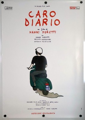 Caro Diario Dear Diary original movie poster 27x40 INTL Italian Rerelease 2020