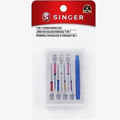 8-Piece Embroidery Kit with Interchangeable Handle