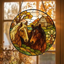 Horse SunCatcher Stained Glass
