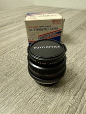 Toyo Optics 28mm f/2.8 Wide Angle Lens Japan ...