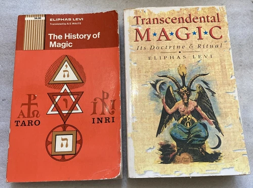 THE HISTORY OF MAGIC & TRANSCENDENTAL MAGIC- both books by Eliphas Levi Vintage