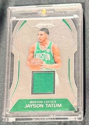 2017 Panini Prizm Jayson Tatum MINT ROOKIE CARD - Sensational Swatches #SW-JT