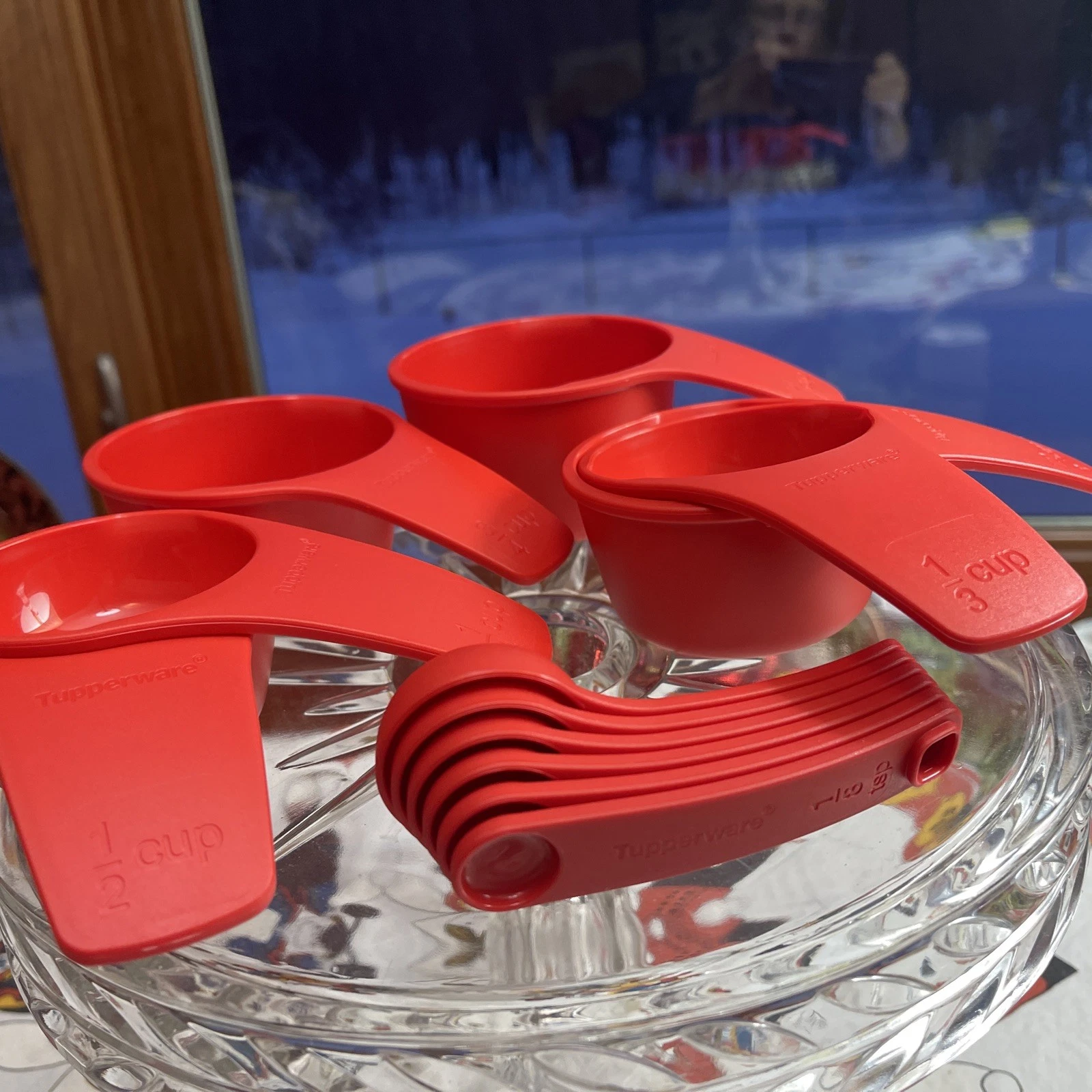 New Tupperware Measuring Cup And Spoon Set
Opens in a new window or tab