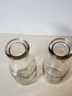 2  Vintage Round One Pint Milk Bottles NC Approved North Carolina Glass — photo 4