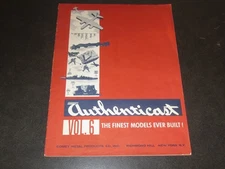 RARE EARLY VINTAGE AUTHENTICAST VOLUME 6 CATALOG - ORIGINAL -  15 PAGES - HTF