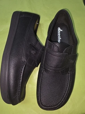 Tolle Dansko Herrenschuhe Halbschuhe Leder Schuhe Schwarz Gr.43 UK 9 Neu - Bild 1 von 4