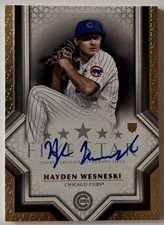 2023 Topps Five Star - Hayden Wesneski (RC) On Card Auto   #FSA-HW  CUBS