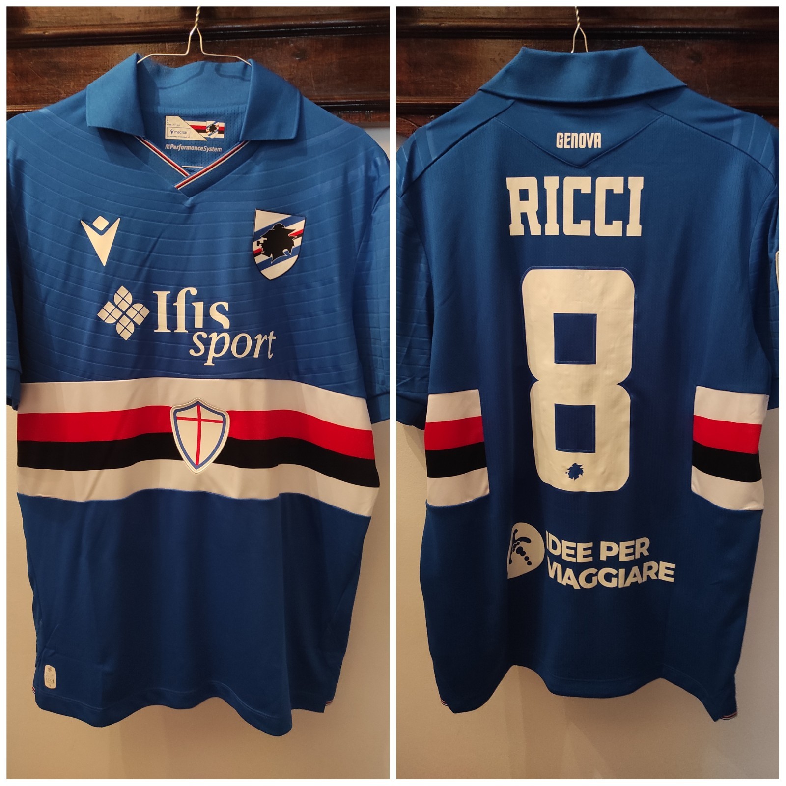 Maglia Ricci Sampdoria Serie B 2025/2026 vs Sudtirol