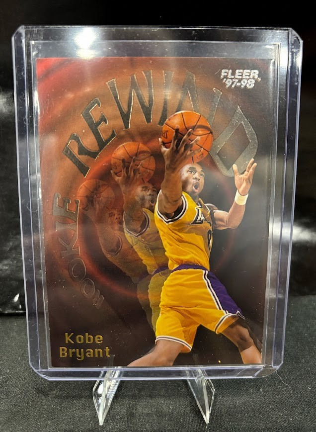 1997-98 Fleer Kobe Bryant Rookie Rewind #3 Lakers