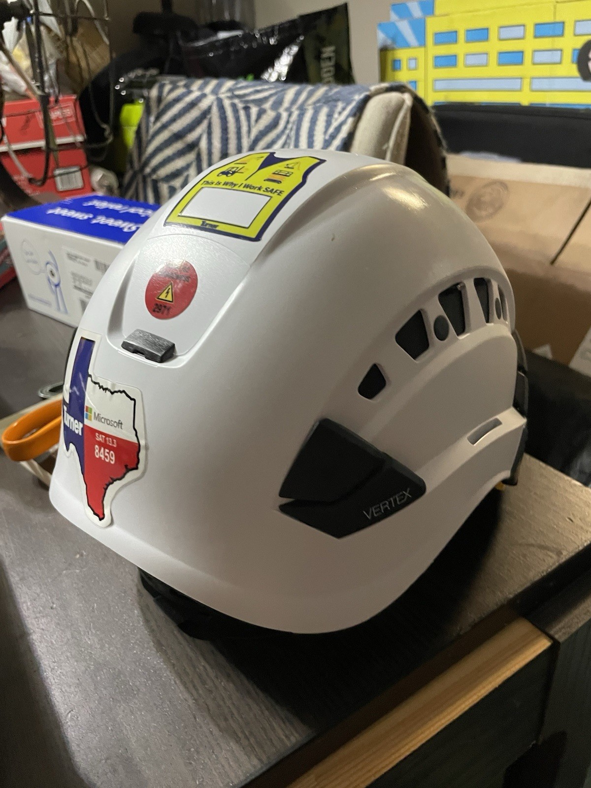 2 Petzl Vertex Vent Casco de Seguridad Ventilación Ajustable Barbijo Blanco