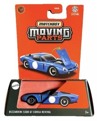 Matchbox Bizzarrini 5300 GT Corsa Revival Moving Parts 14/50 '25 1:64 Modellauto