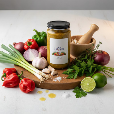 Green Organic Seasoning (Haitian Epis) 32oz Fresh Marinated for all cooking.