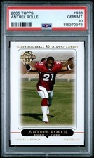 2005 TOPPS #433 ANREL ROLLE PSA 10 GEM MINT POP 11 RC ROOKIE CARDINALS THE U