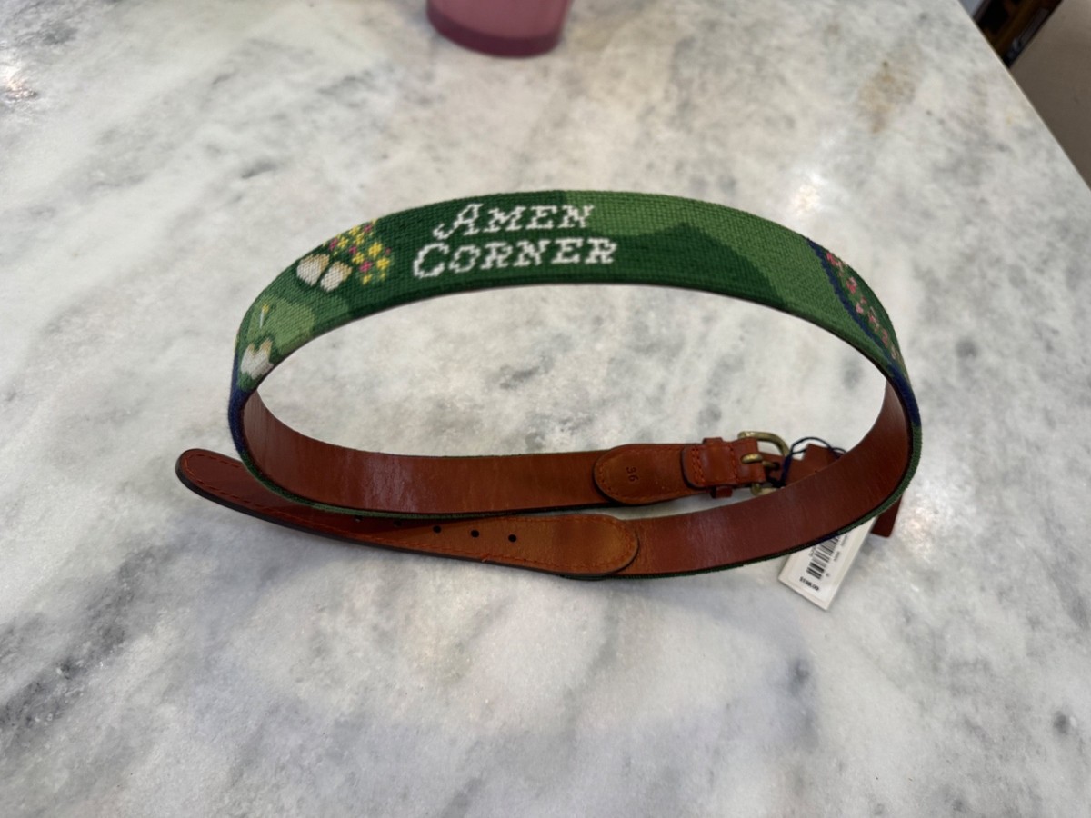 2026 Masters Needlepoint Smathers and Branson Amen Corner Belt
