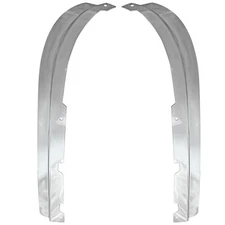 1968 Mustang Door Drip Rail sash Escutcheons RH+LH Side Stainless Steel 3640XF