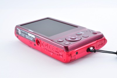 Mint ] Nikon Coolpix S3400 RED Compact Digital Camera from Japan