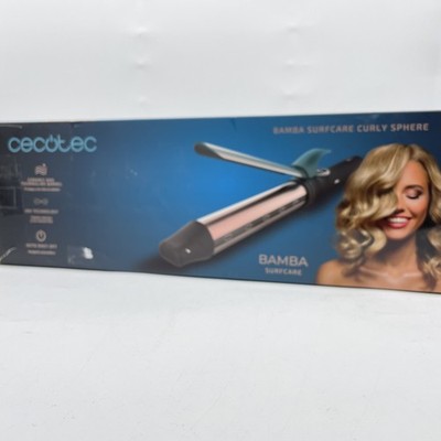 Cecotec Lockenstab Bamba SurfCare Curly Sphere. 28 mm Zylinder aus Keramik und T
