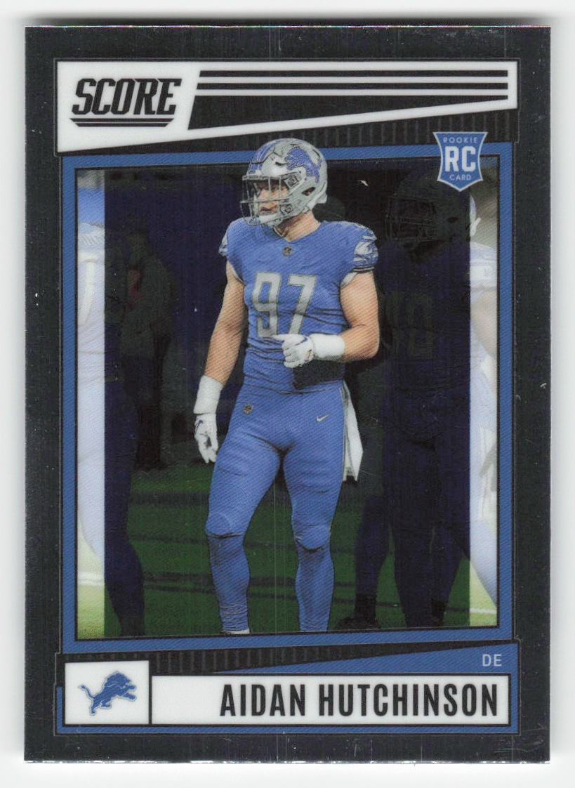 Aidan Hutchinson 2022 Panini Chronicles Score Premium Rookies #SP-307