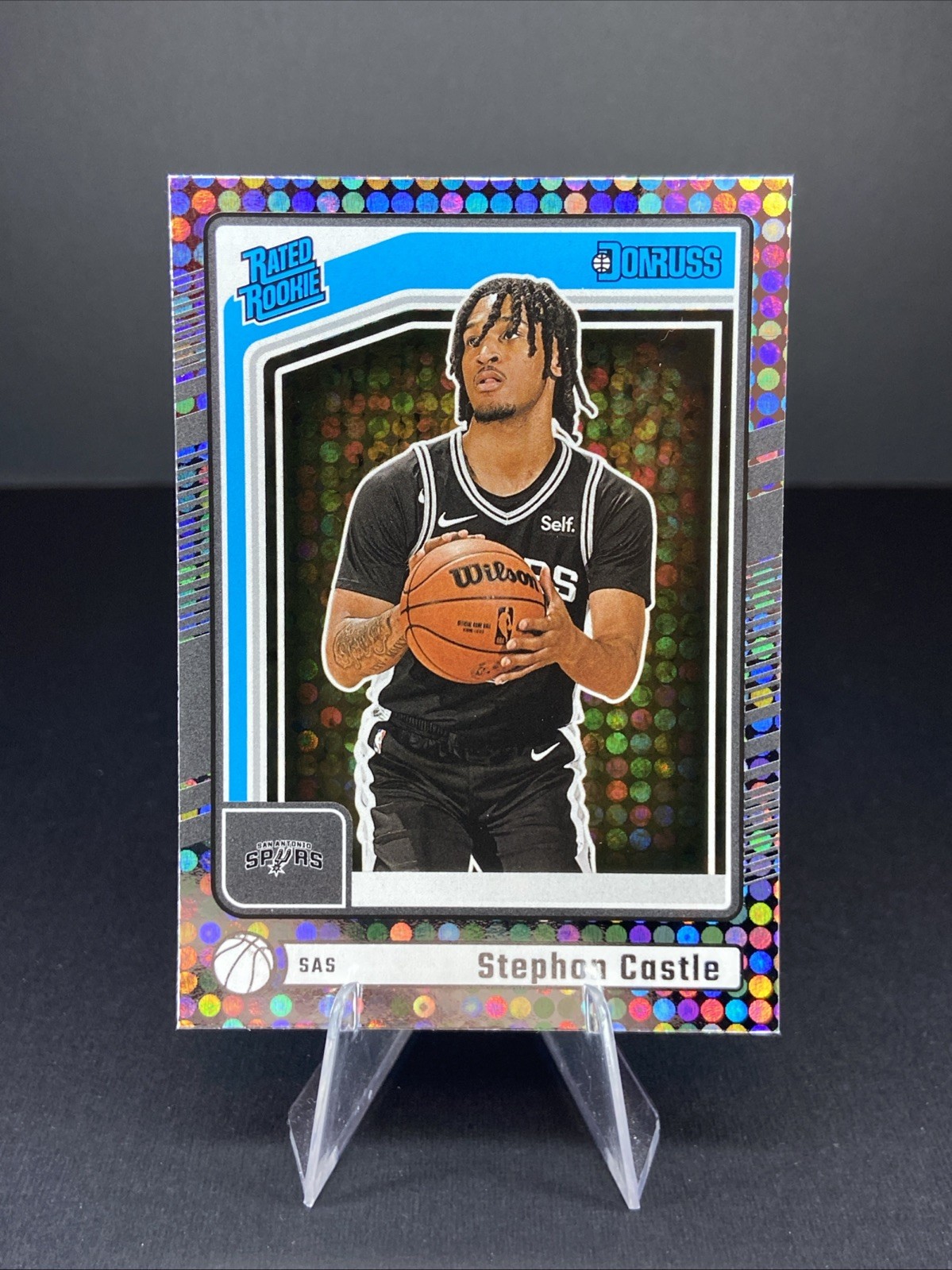 2024-25 Panini Donruss - Rated Rookie Stephon Castle #244 Disco (RC)