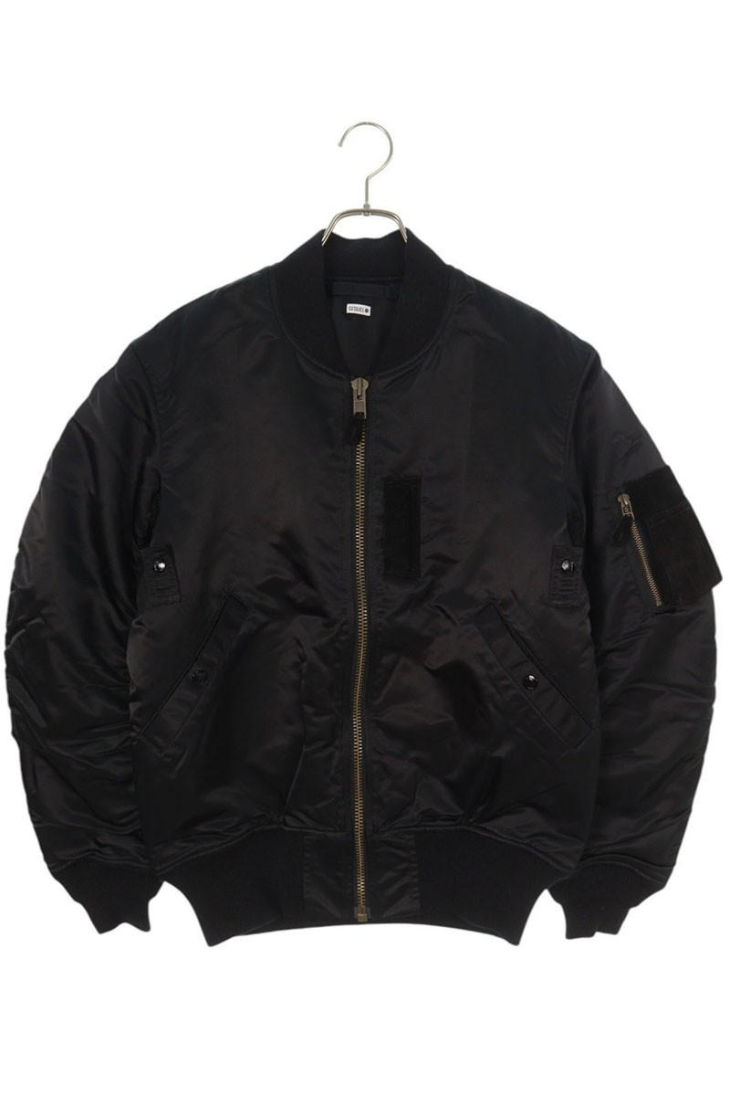 Sequel Size S 23Aw Sq-23Aw-Jk-06 Ma-1 Blouson Black 103052 Sequel Size S 23Aw Sq-23Aw-Jk-06 Ma-1 Blouson Black 103052
