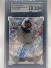 2019 Topps Fernando Tatis Jr. High Tek # HTA-FT Rookie Auto SGC 10/10 🔥🔥