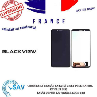 Écran LCD + Vitre Tactile Noir Pour Blackview BV6600 - Sans Châssis