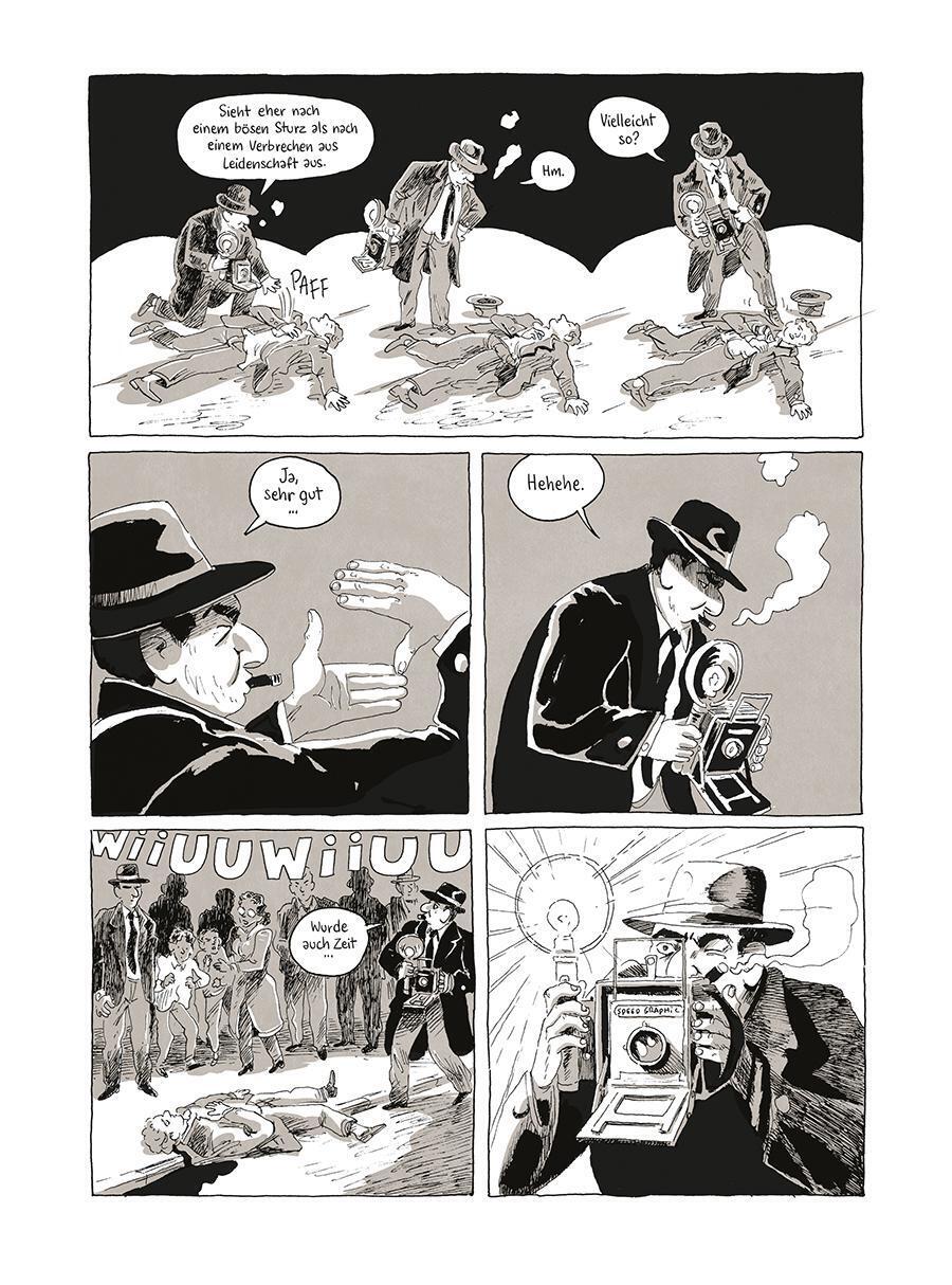 Thumbnail - Max De Radiguès | Weegee | Buch | Deutsch (2022) | Serial Photographer