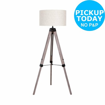Argos Home 147cm Tall Highland Lodge Colonial Tripod Floor Lamp Ebay