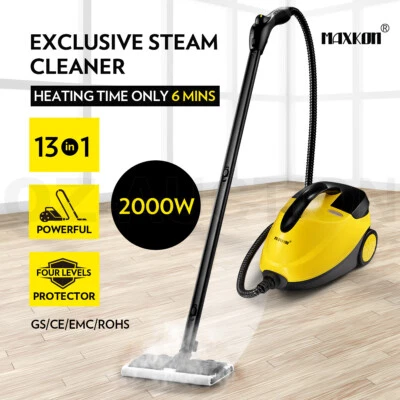 Steam Cleaner Mop 13in1 High Pressure Steamer Carpet Floor Window w/ Accessories - image 1 of 4