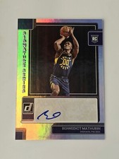 2022-23 Donruss Signature Series Bennedict Mathurin Auto #SS-BMT
