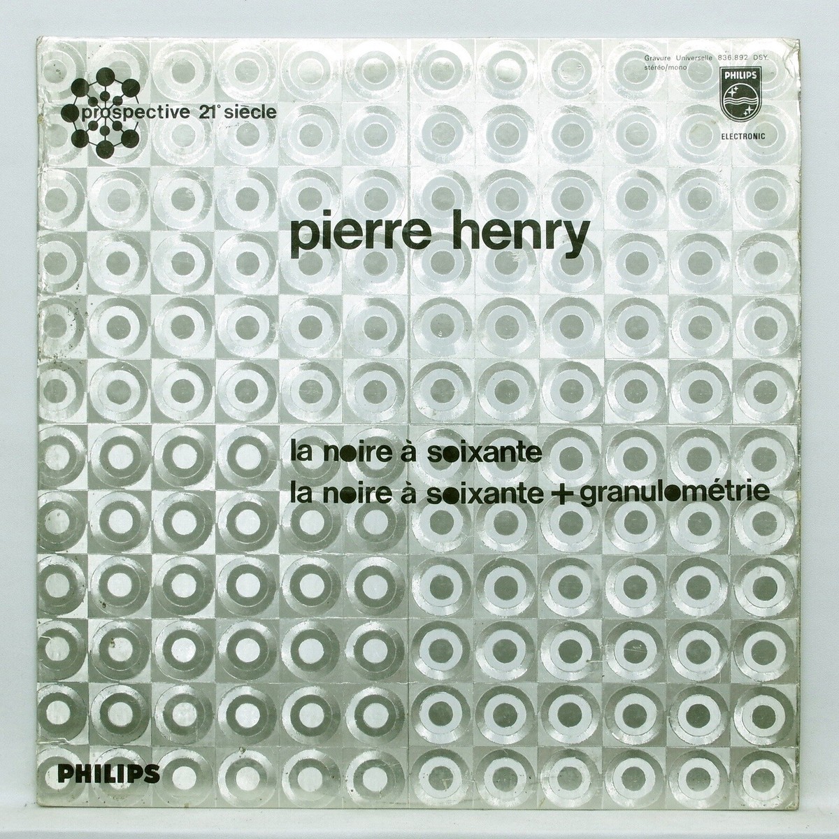 PIERRE HENRY la noire a soixante + granulometrie PHILIPS LP EX | eBay