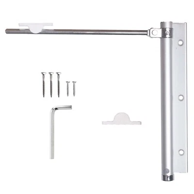 ATTAS Stangentürschließer aus Aluminium, Türschließer, Torschließer, Flügeltor