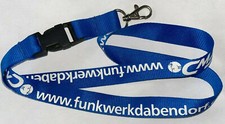Funkwerk Dabendorf FWD Schlüsselband Lanyard NEU (E32)