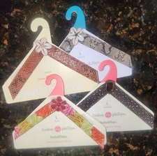 Lindsay Phillips 4 Switch Flops Interchangeable Straps Large