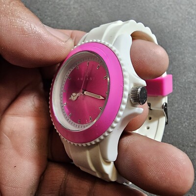 Amiani Pink and White Watch NWT Amiani | Jewelry | Pink And White Watch | Poshmark main image 2