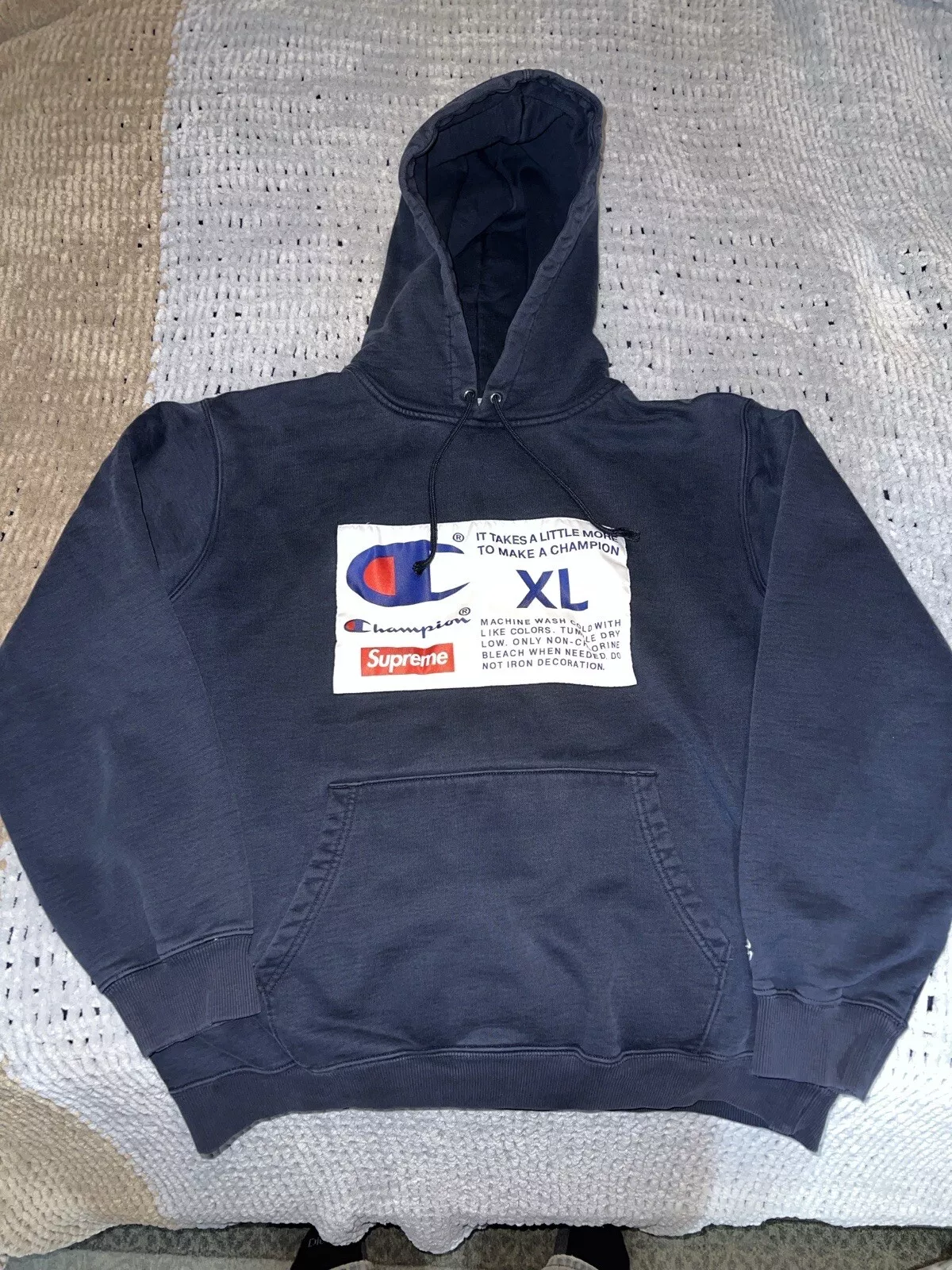 Sweat à capuche Supreme Champion Label