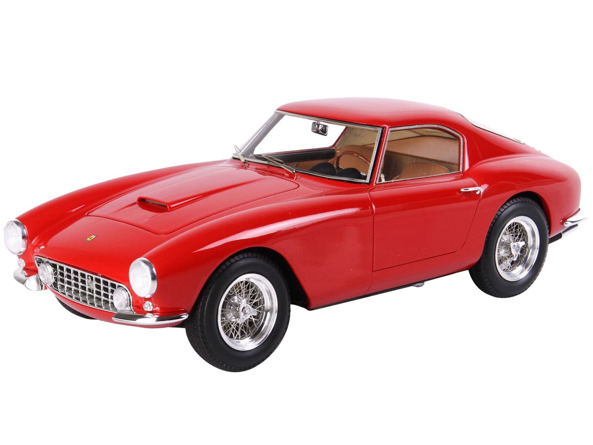 1959 FERRARI 250 SWB GT BERLINETTA PASEO CORTO RED & DISPLAY CASE
