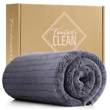 Extra Large Car Drying Towel Ultra Absorbent Microfiber Cleaning Cloth With Edge