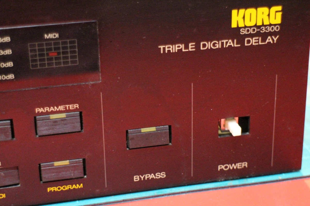 USED KORG SDD3300 Triple Digital Delay SDD 3300 U1936 230804 USED KORG SDD3300 Triple Digital Delay SDD 3300 U1936 230804
