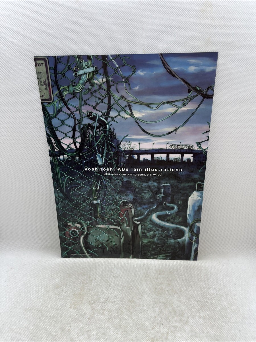 Yoshitoshi Abe Serial Experiment Lain Illustrations Limited Ed