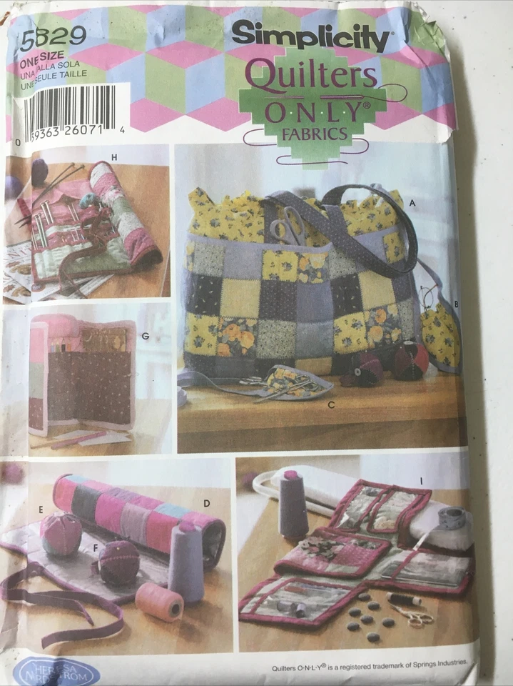 Lot Of 6 Sewing Patterns - Bags-Pet House-Apron-Blanket Buddy-Draft Stopper - Image 3 of 4