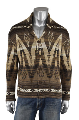 ralph lauren southwestern shawl cardigan