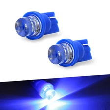 2x T10 921 194 168 LED Blue License Plate/Dome/Interior inside Car Light Bulb