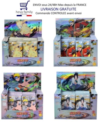 NARUTO KAYOU JCC TCG DISPLAY 5 YUAN 20 Booster! 100 Karten UNGETRAGEN 