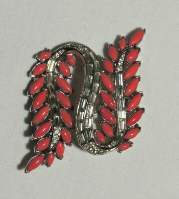 VINTAGE CROWN TRIFARI BROOCH RARE, NICE, CLEAN | eBay